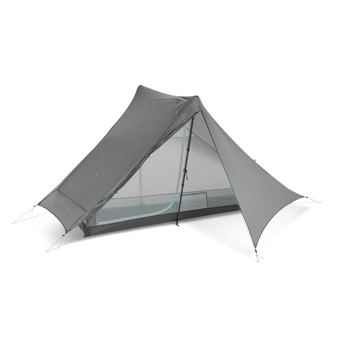 Gossamer Gear The One Tent Clear Skies Fabric RF Vestibule Open