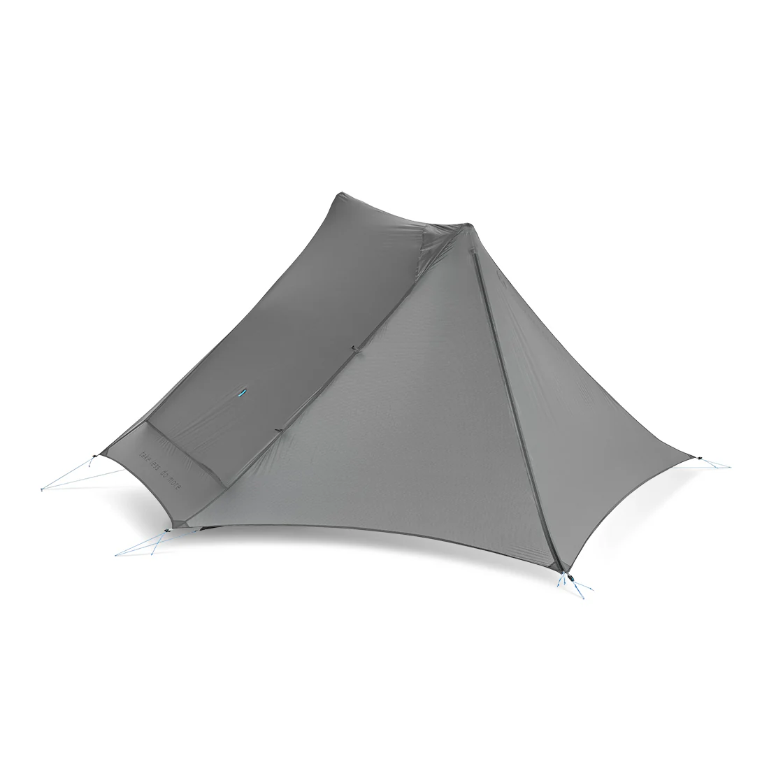 Gossamer Gear The One Tent Clear Skies Fabric both vestibules closed