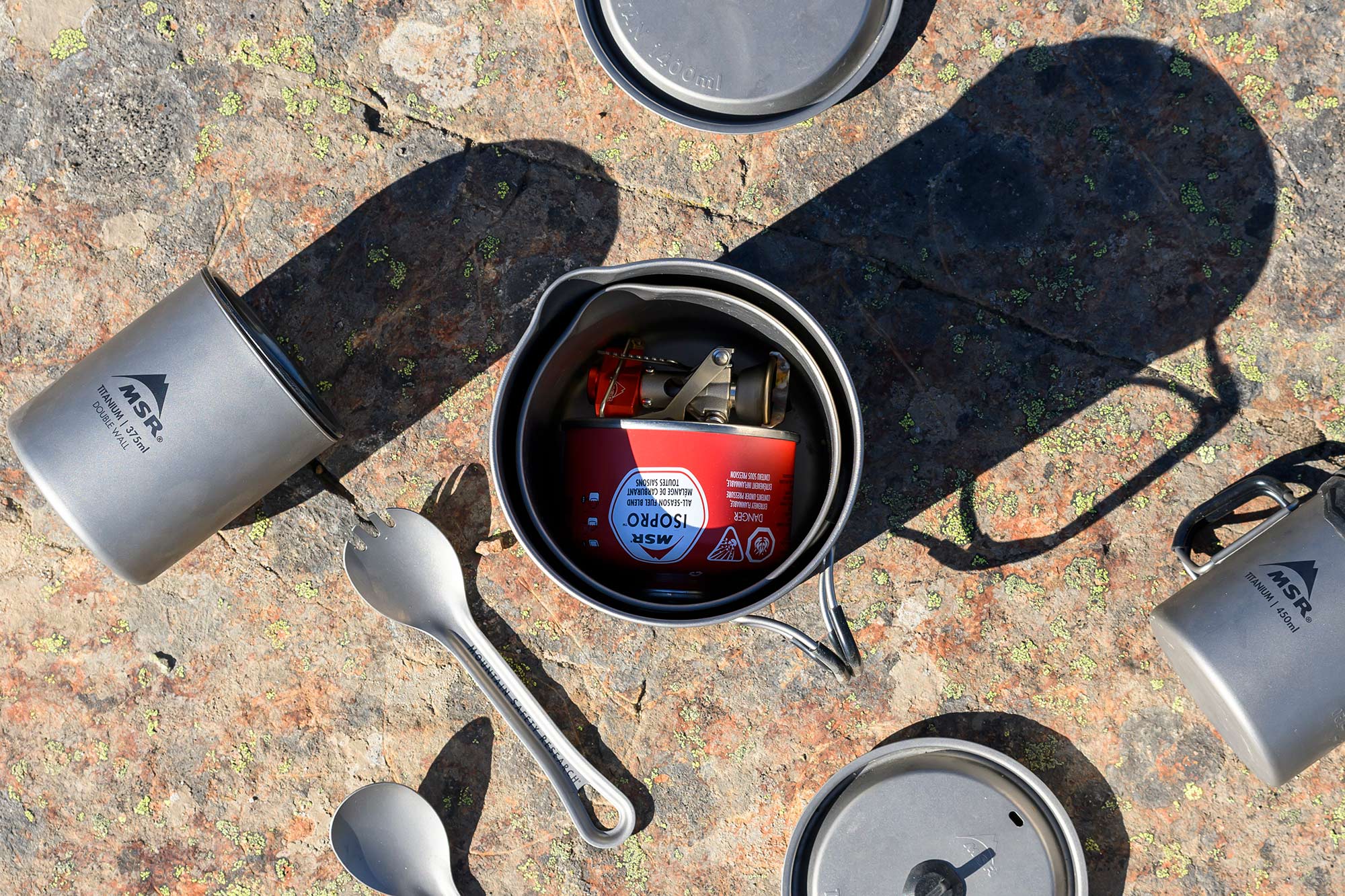 MSR Pocket Rocket 2 In Cooking Pot