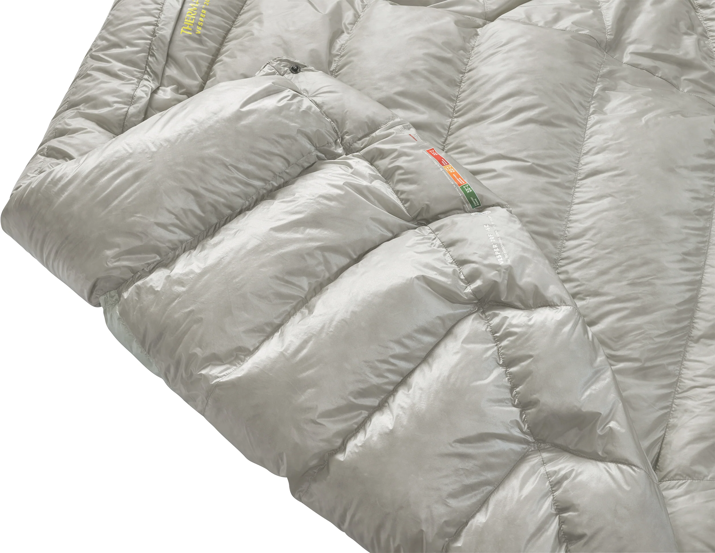 Therm-A-Rest Vesper 20F/-6C Quilt Draft Collar Closeup