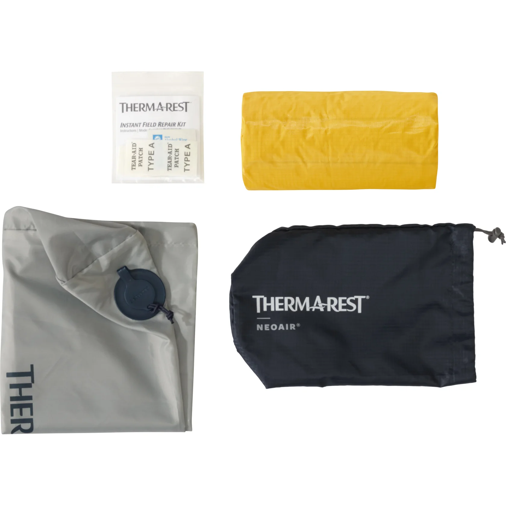 Therm-a-rest NeoAir Xlite NXT Package Contents