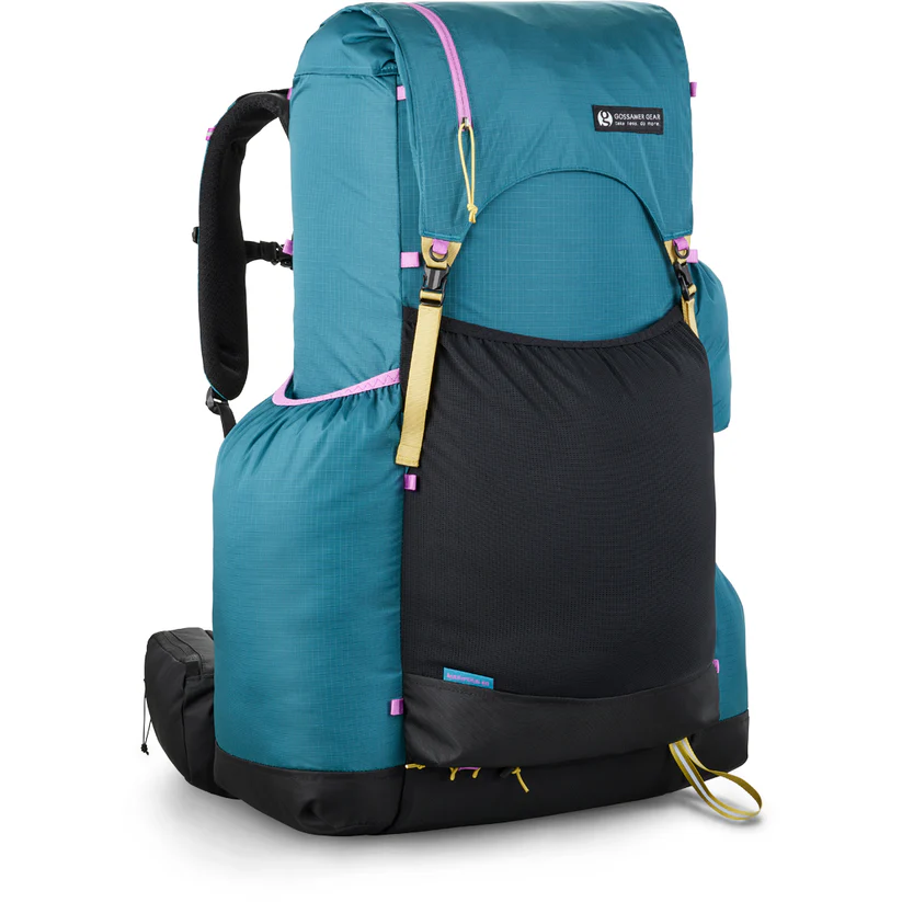 Gossamer Gear Mariposa 60 backpack in Tropical Mist