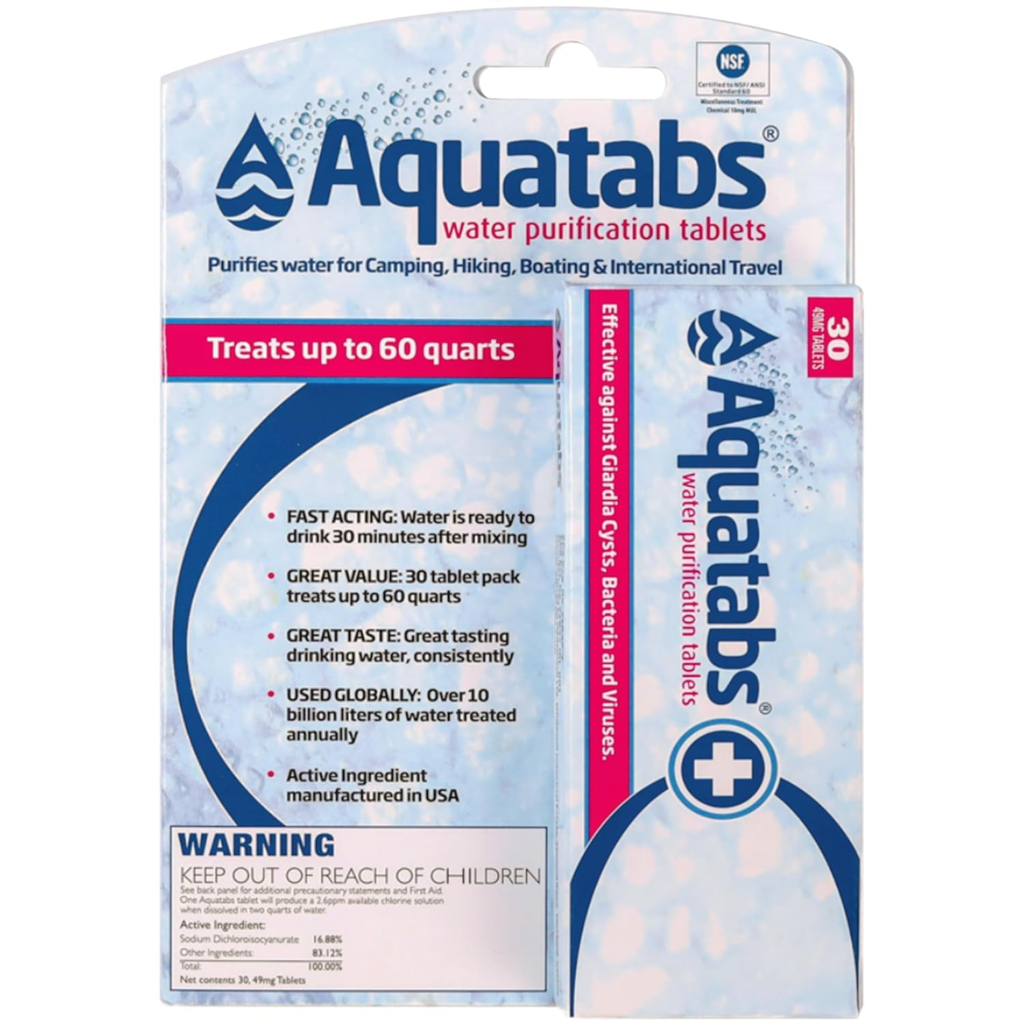 Aquatabs Product Packaging